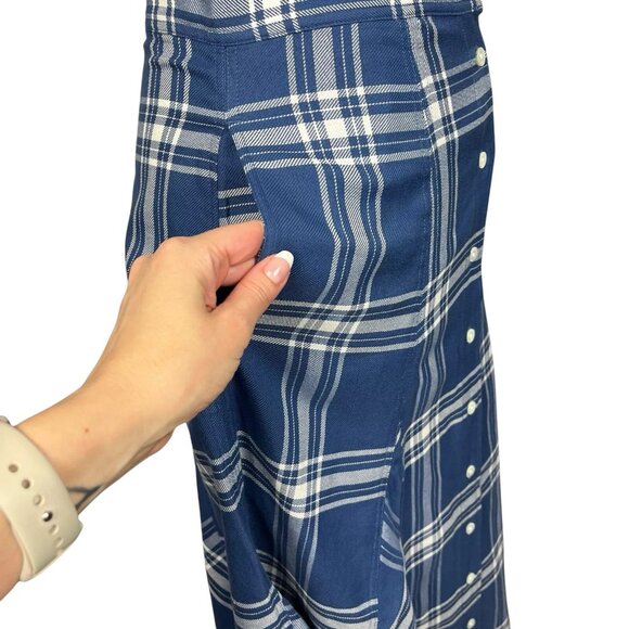 Polo Ralph Lauren Long Plaid Maxi Skirt New - Picture 12 of 16